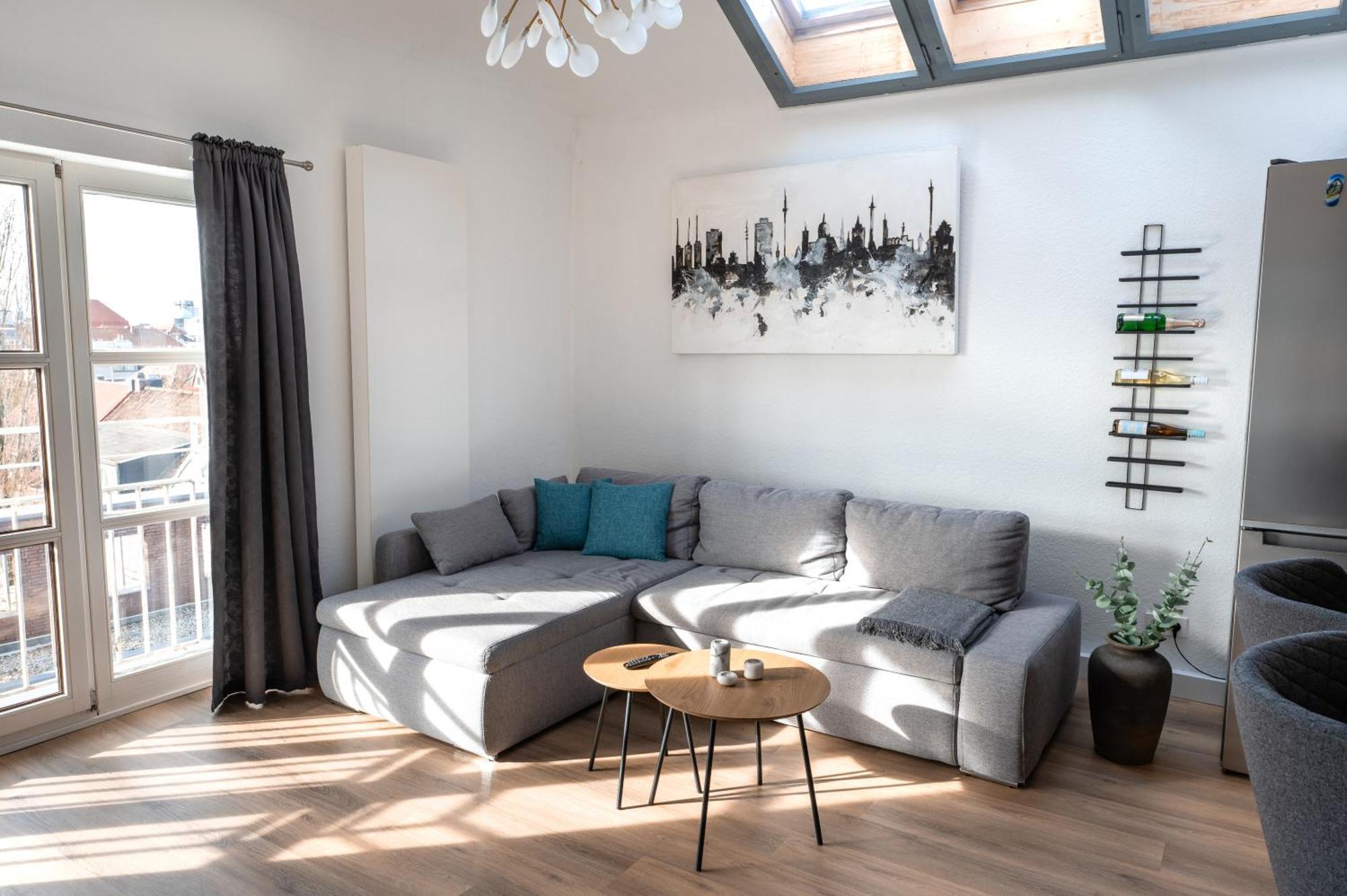 Eich-Penthouse, Zentral Am Stadtwald Mit Ausblick Ueber Die Stadt, 24H Self Check-In, Netflix, Disneyplus Хановер Екстериор снимка